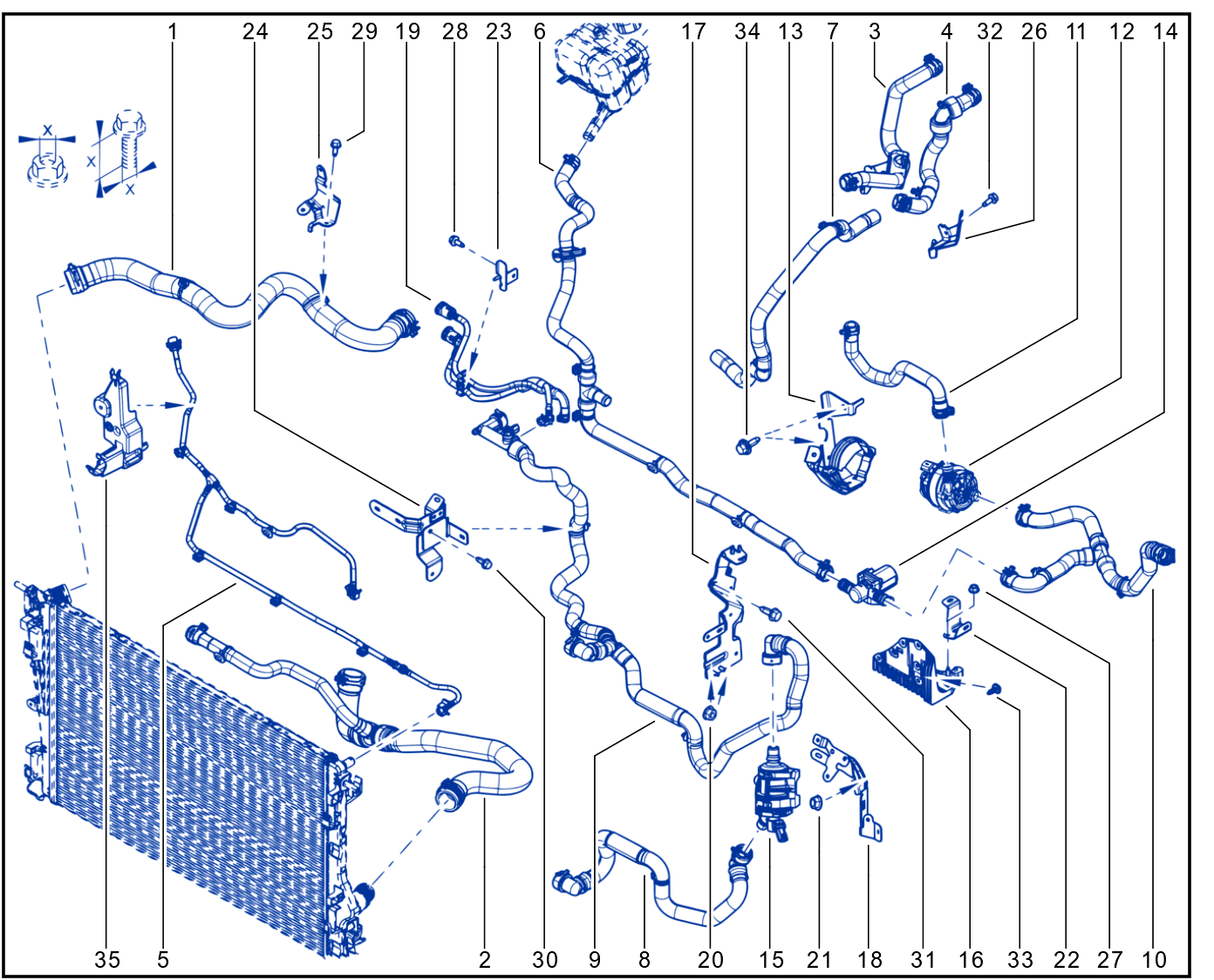 Coolant Circuit - 01103008