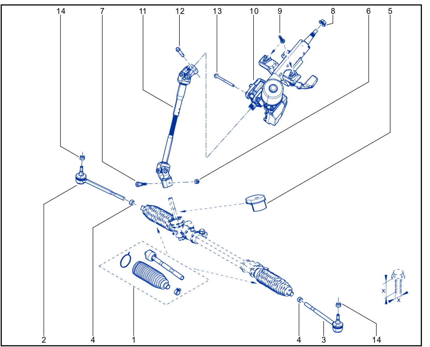 Steering Column - 01103084