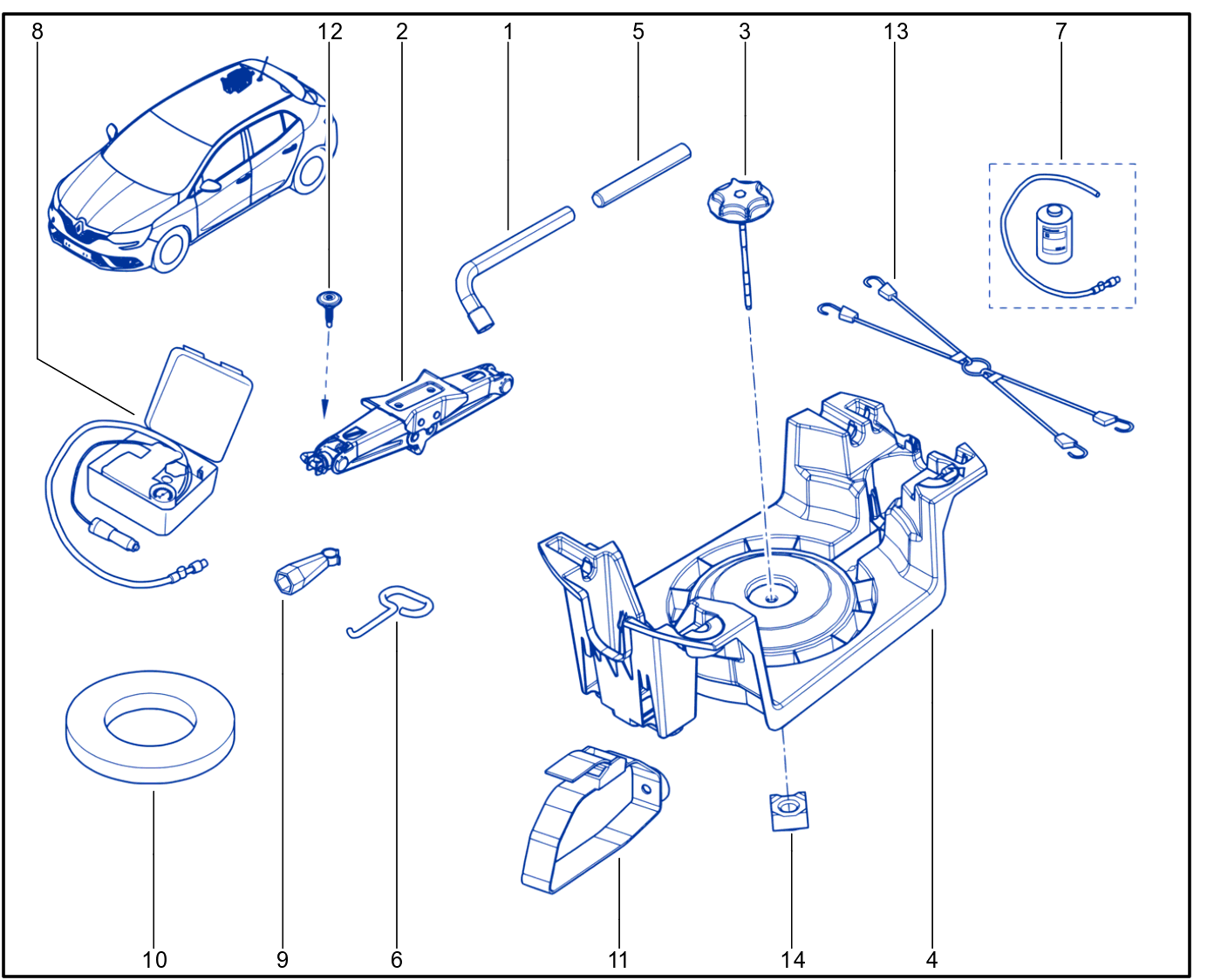 Jack And Anti-Puncture System - 01103126