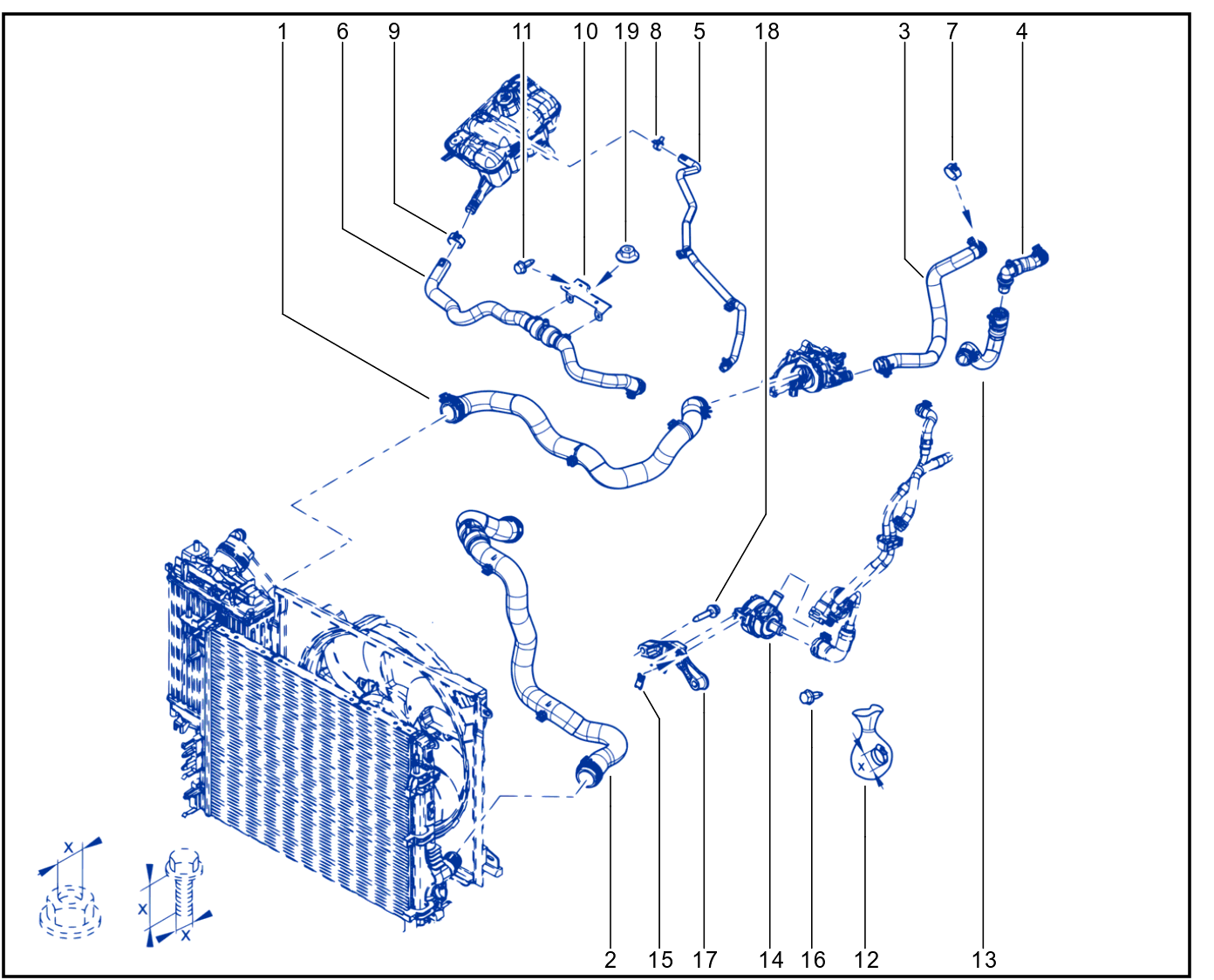 Coolant Circuit - 01103173