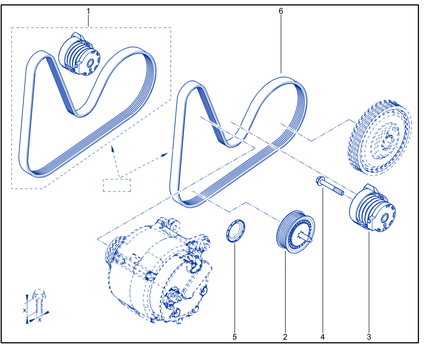 Tensioner - Belt - 01103203