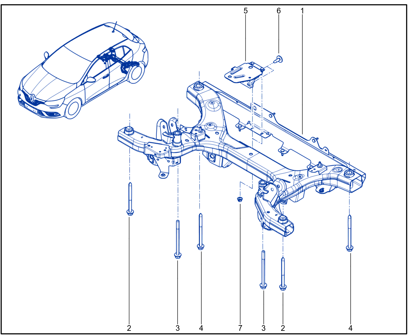 Rear Axle Component - 01103347
