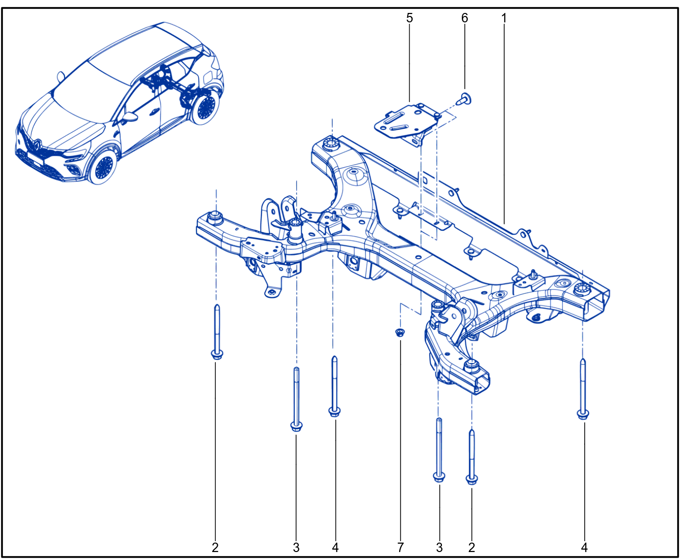 Rear Axle Component - 01103349