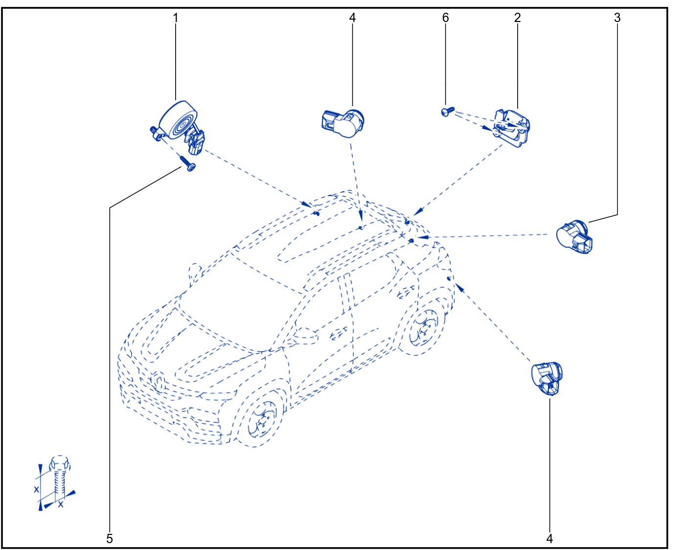Parking Distance Control - 01103359