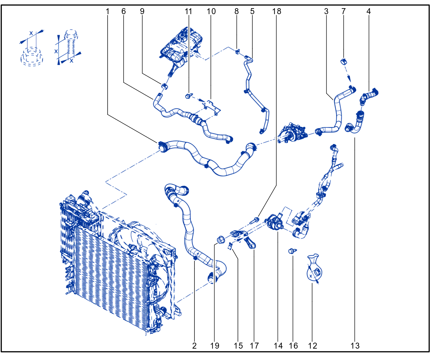 Coolant Circuit - 01103439