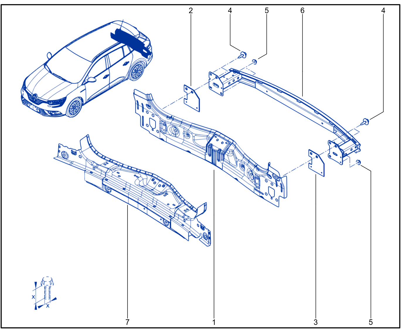 Rear End Panel - 01103442