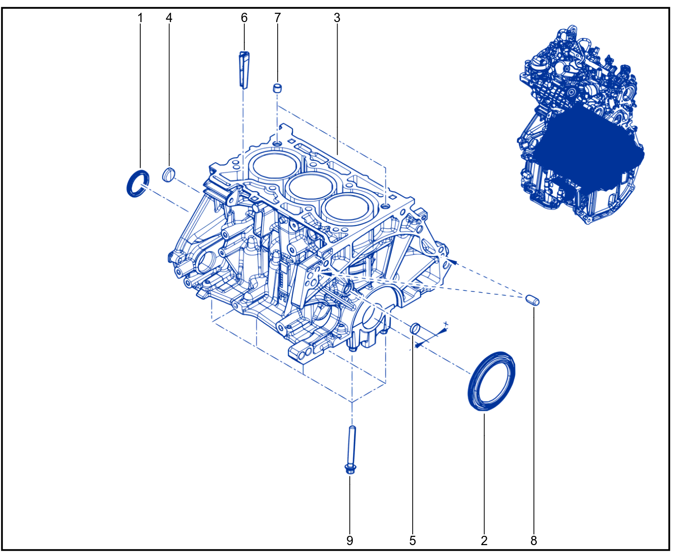 Cylinder Block - 01103465