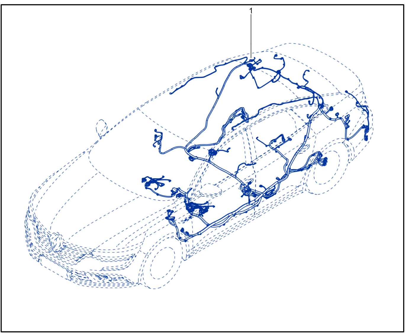 Wiring - Passenger Compartment Components - 01103840