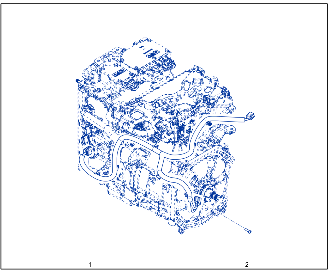 Wiring - Engine Components - 01103843