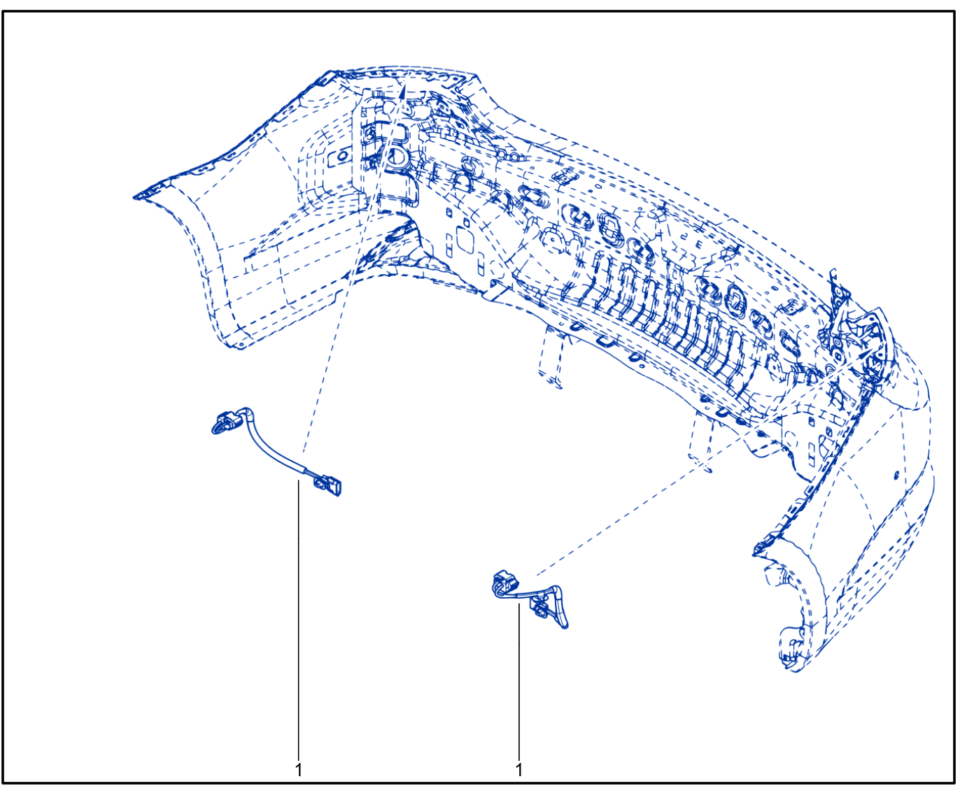 Wiring - Passenger Compartment Components - 01103853