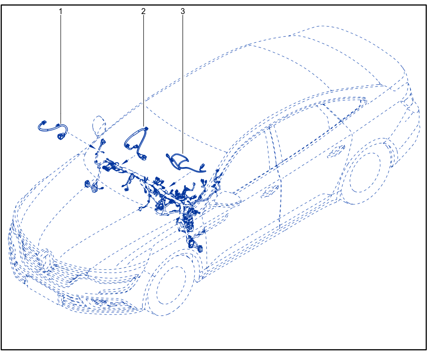 Wiring - Passenger Compartment Components - 01103860