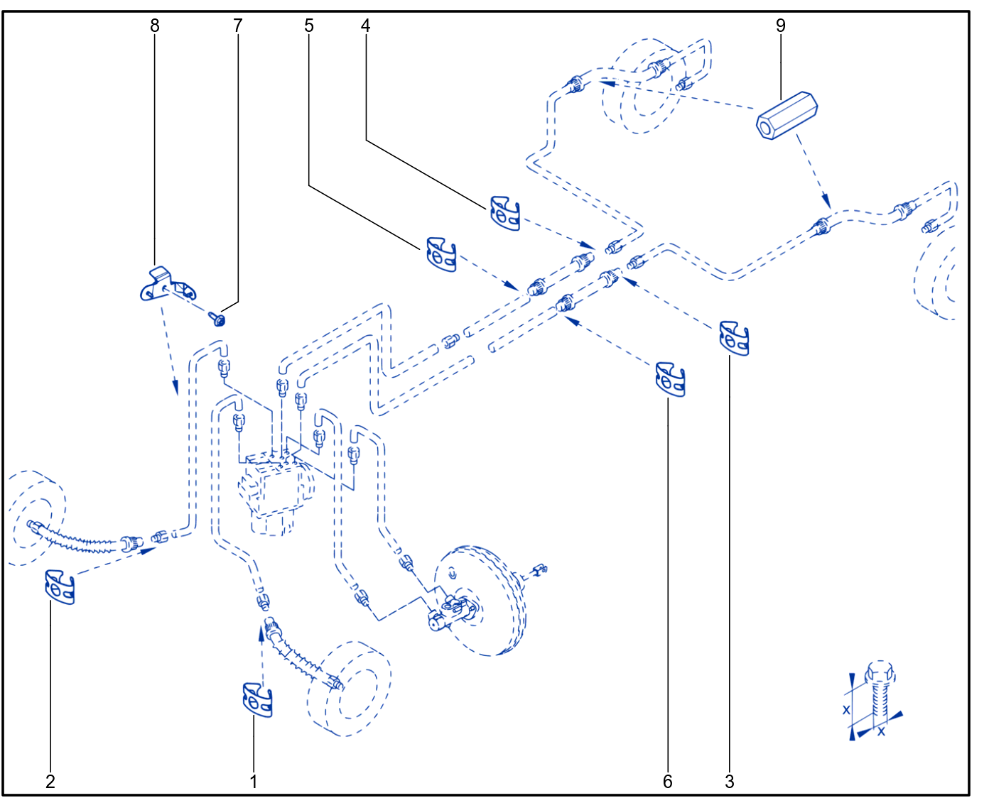 Brake Circuit - 01104054