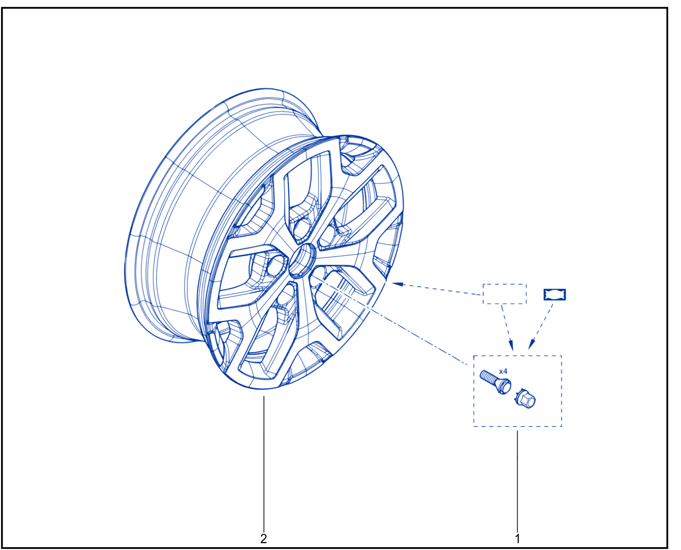 Wheel Nut - 01104068