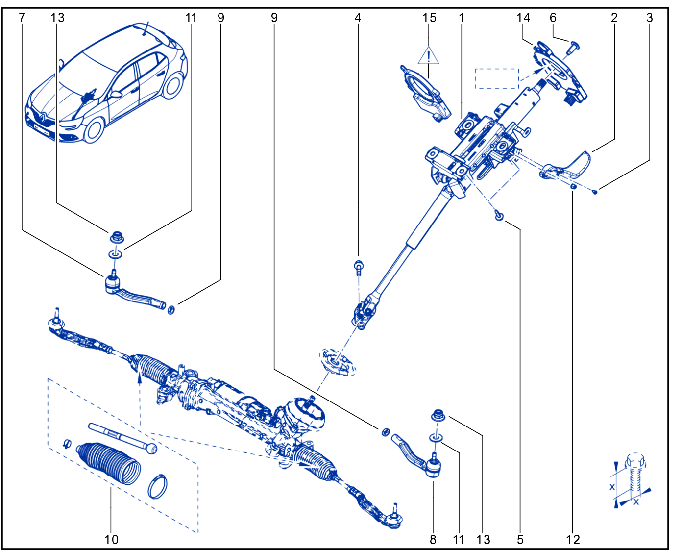 Steering Column - 01104097