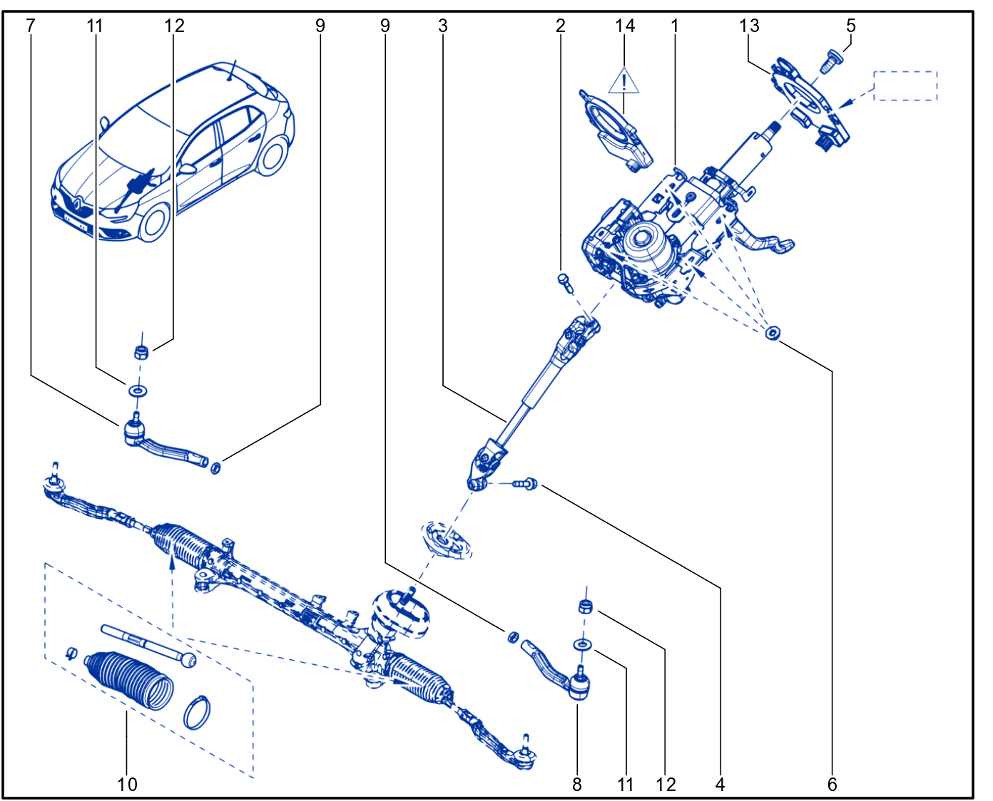 Steering Column - 01104099