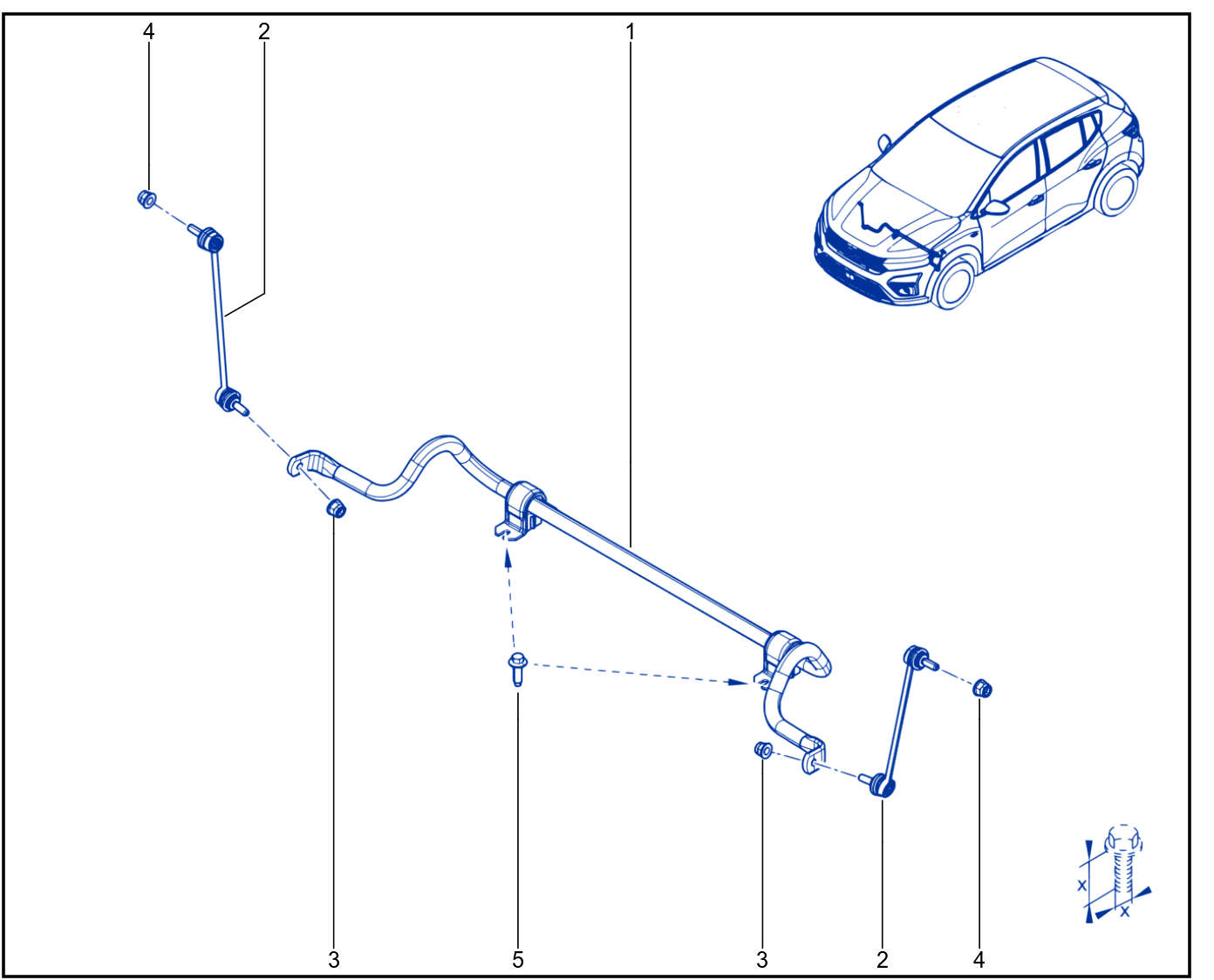 Front Anti-Roll Bar - 01104151
