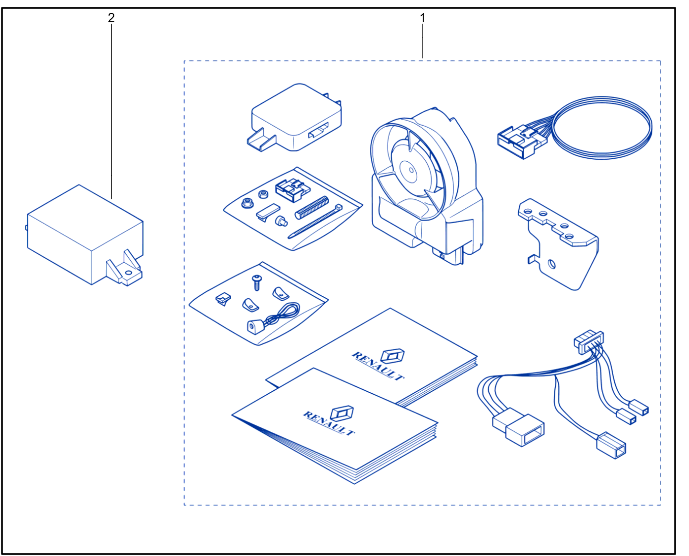 Alarm - Anti-Theft System - 01104180
