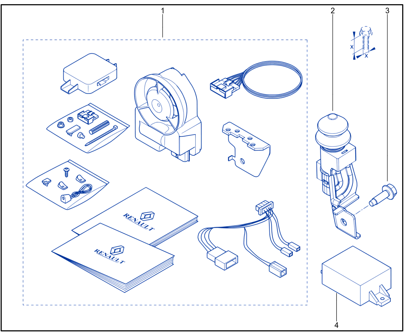Alarm - Anti-Theft System - 01104181