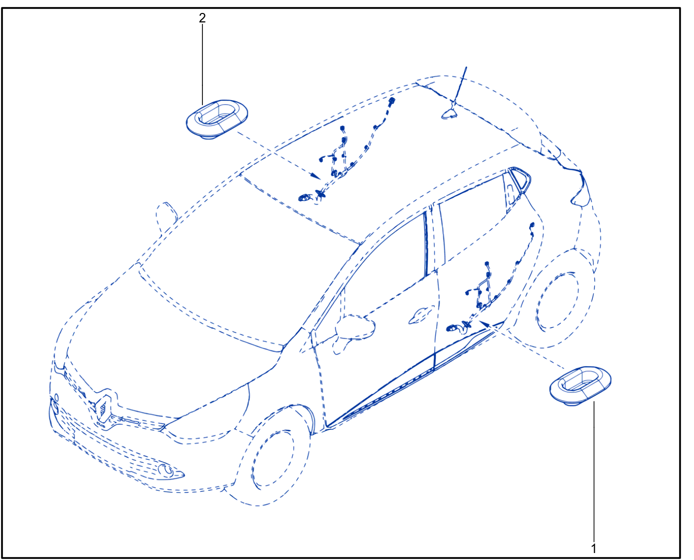 Wiring - Opening Element Components - 01104190