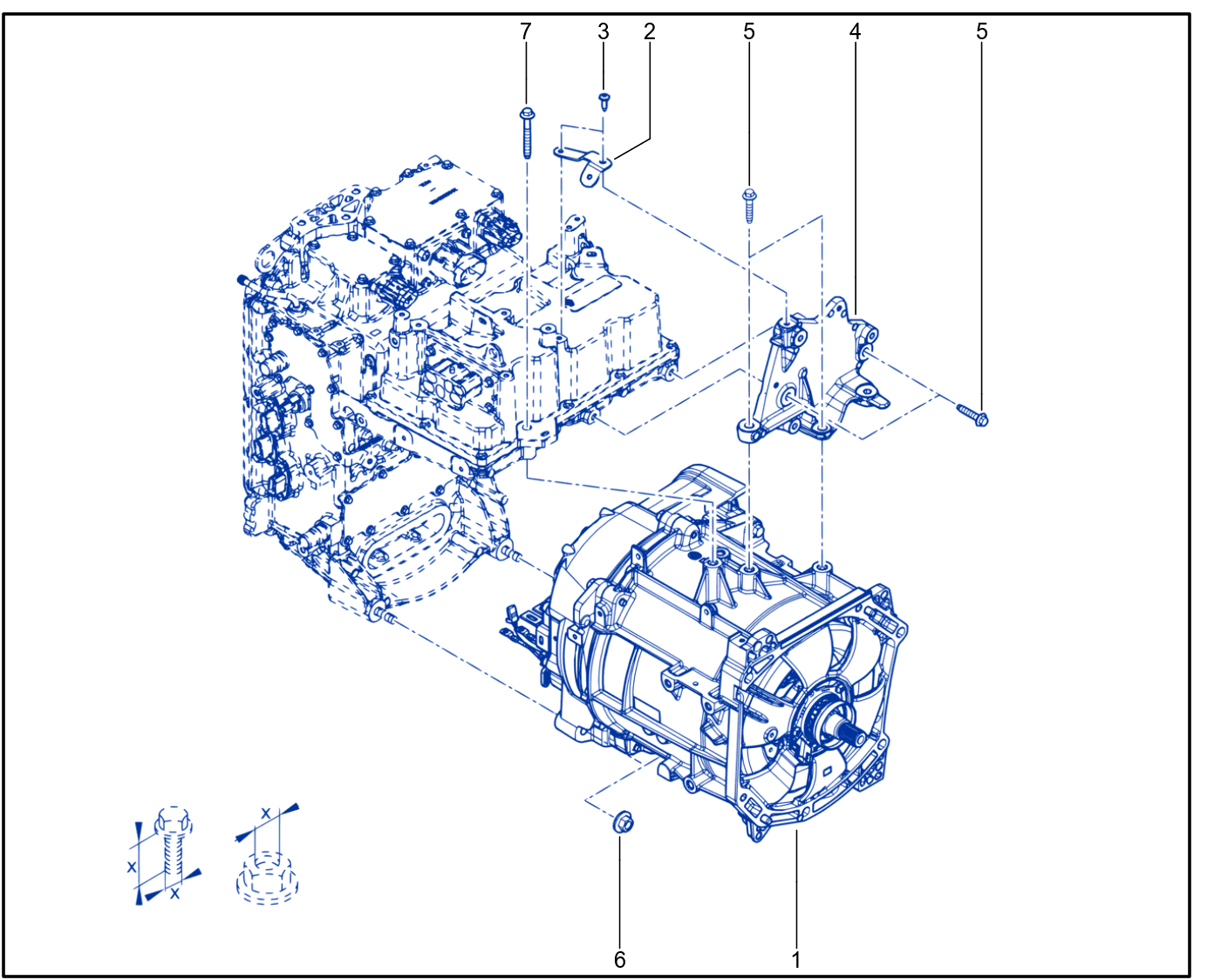 Assembled Electric Motor - 01104206