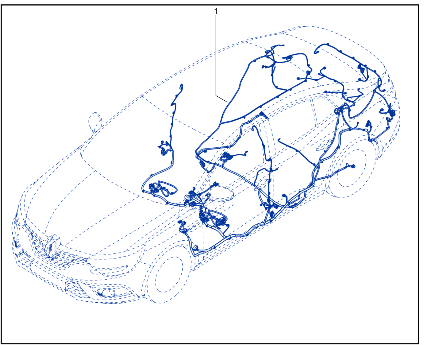 Wiring - Passenger Compartment Components - 01104257