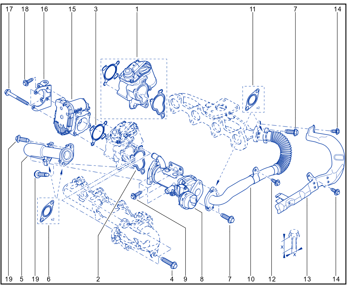 Exhaust Gas Recirculation - 01104369