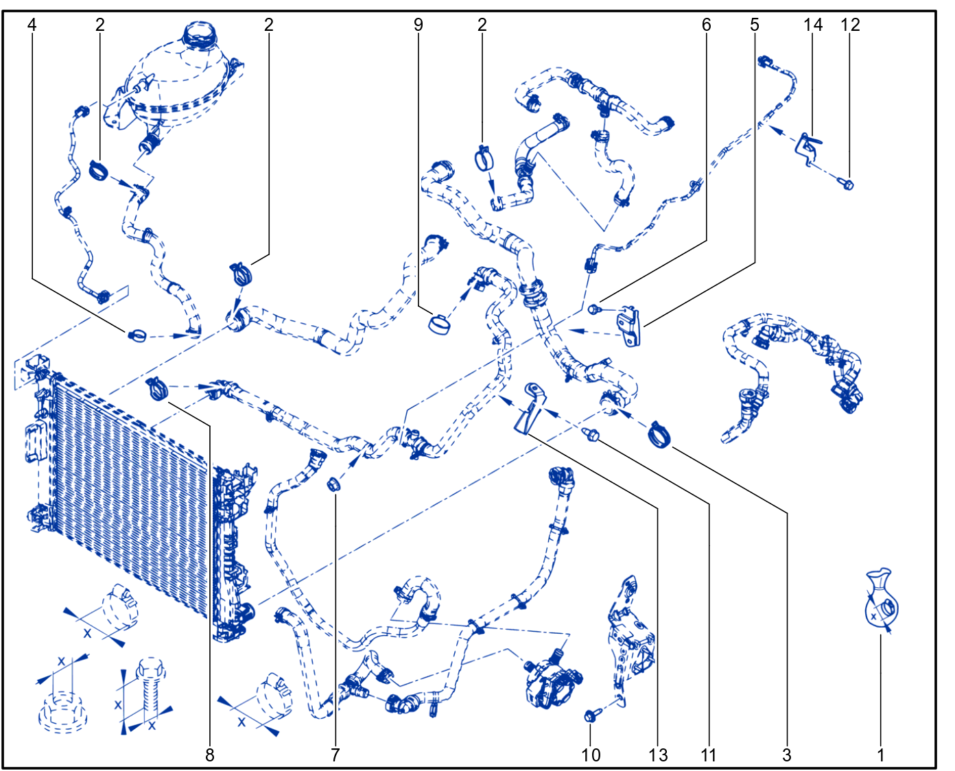 Coolant Circuit - 01104441