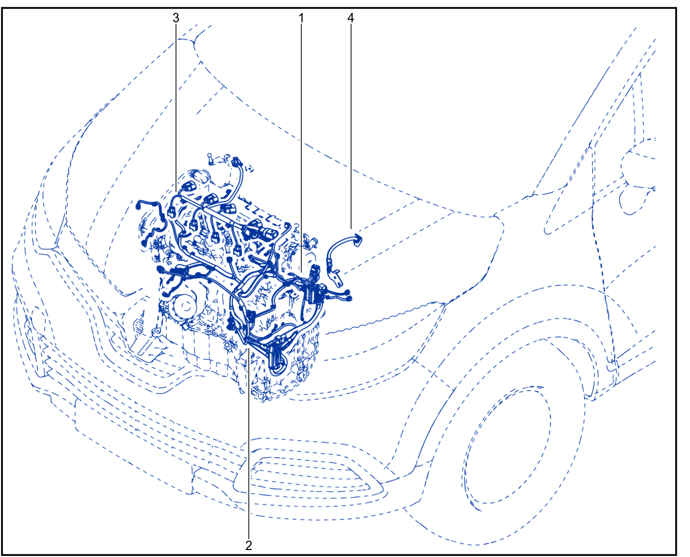 Wiring - Engine Components - 01104510