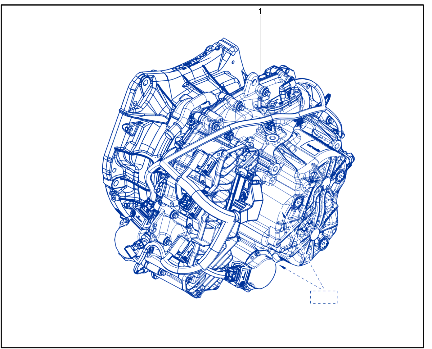 Assembled Gearbox - 01104571