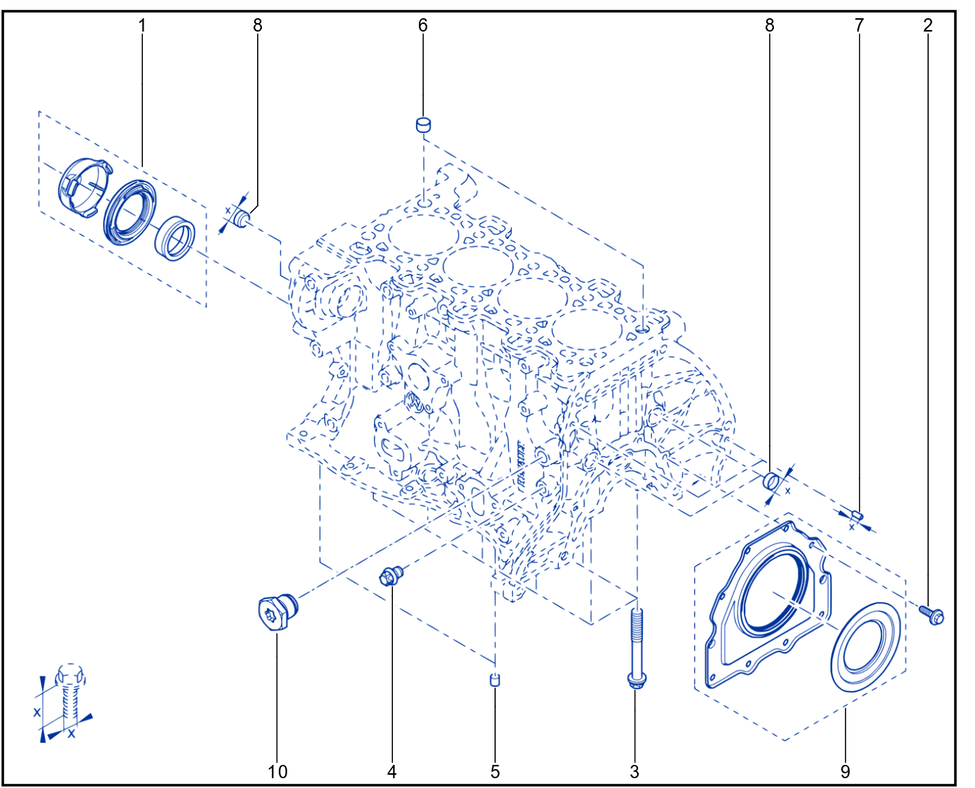 Cylinder Block - 01104620