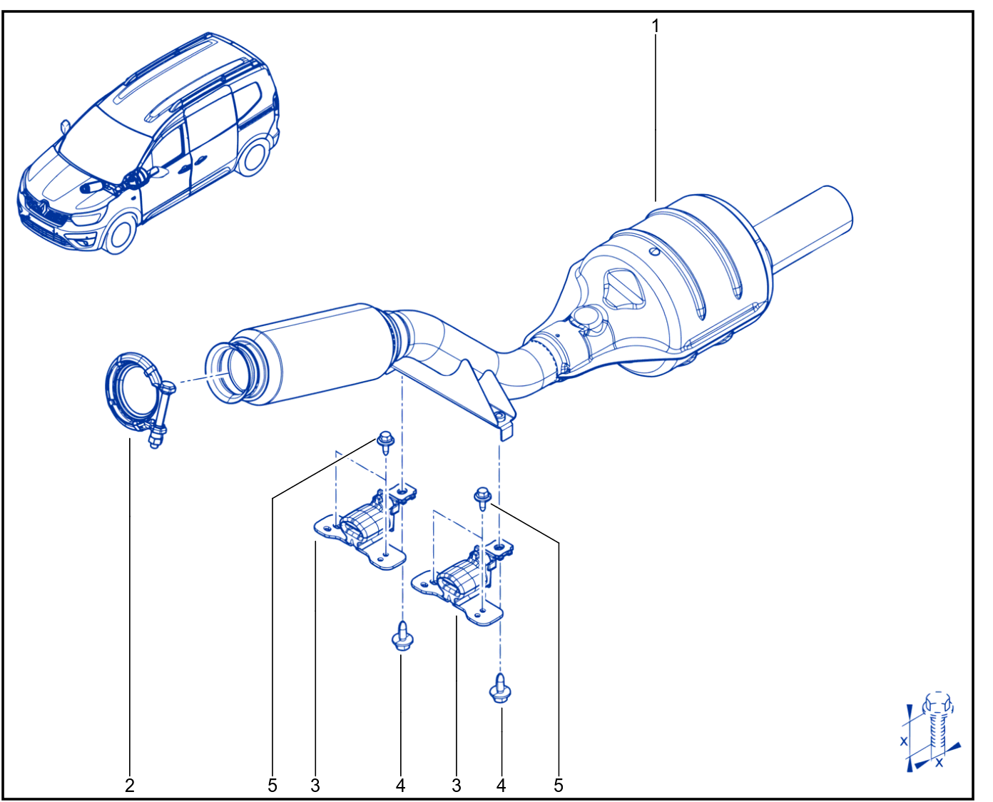 Exhaust Pipe - 01104708