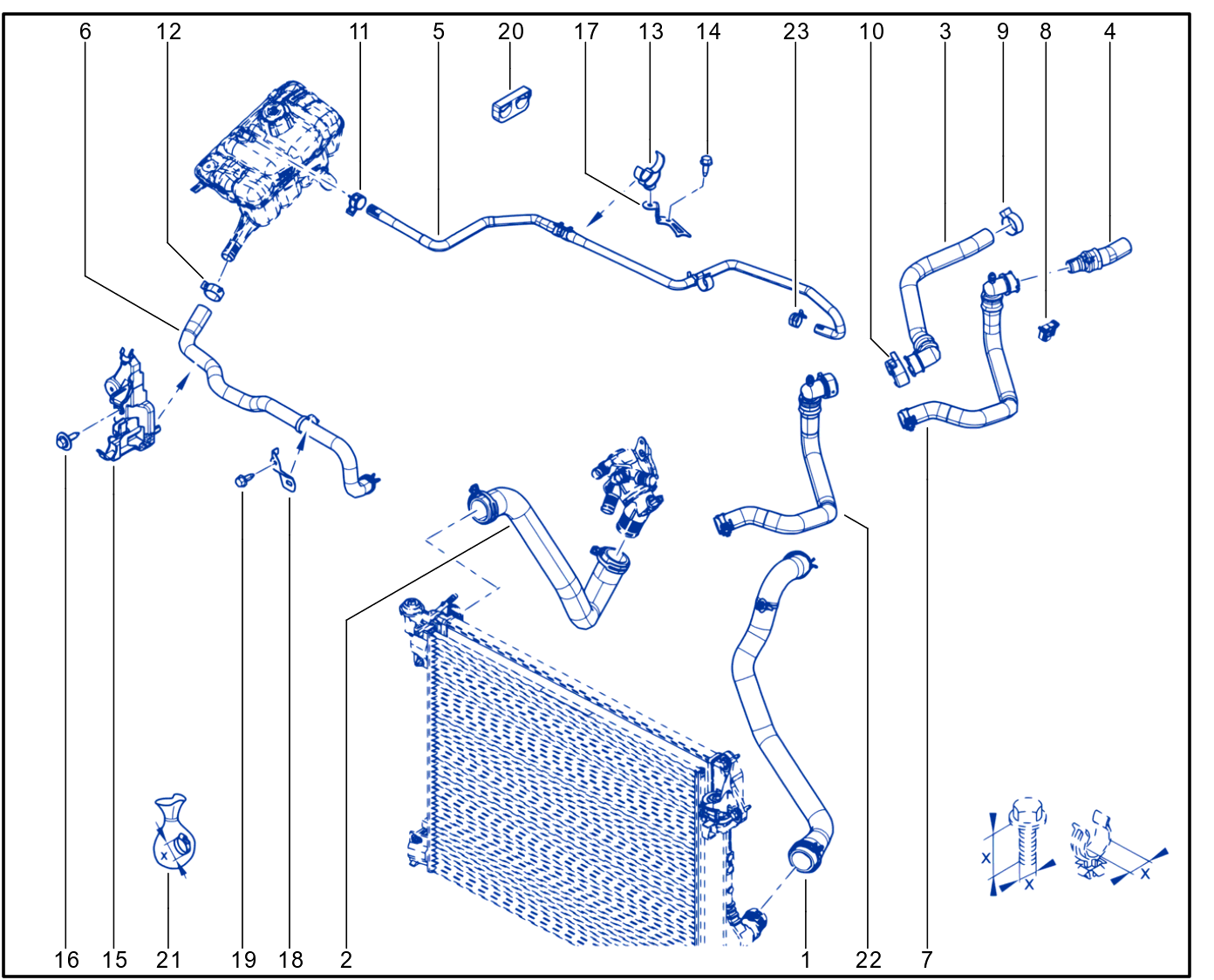 Coolant Circuit - 01104743