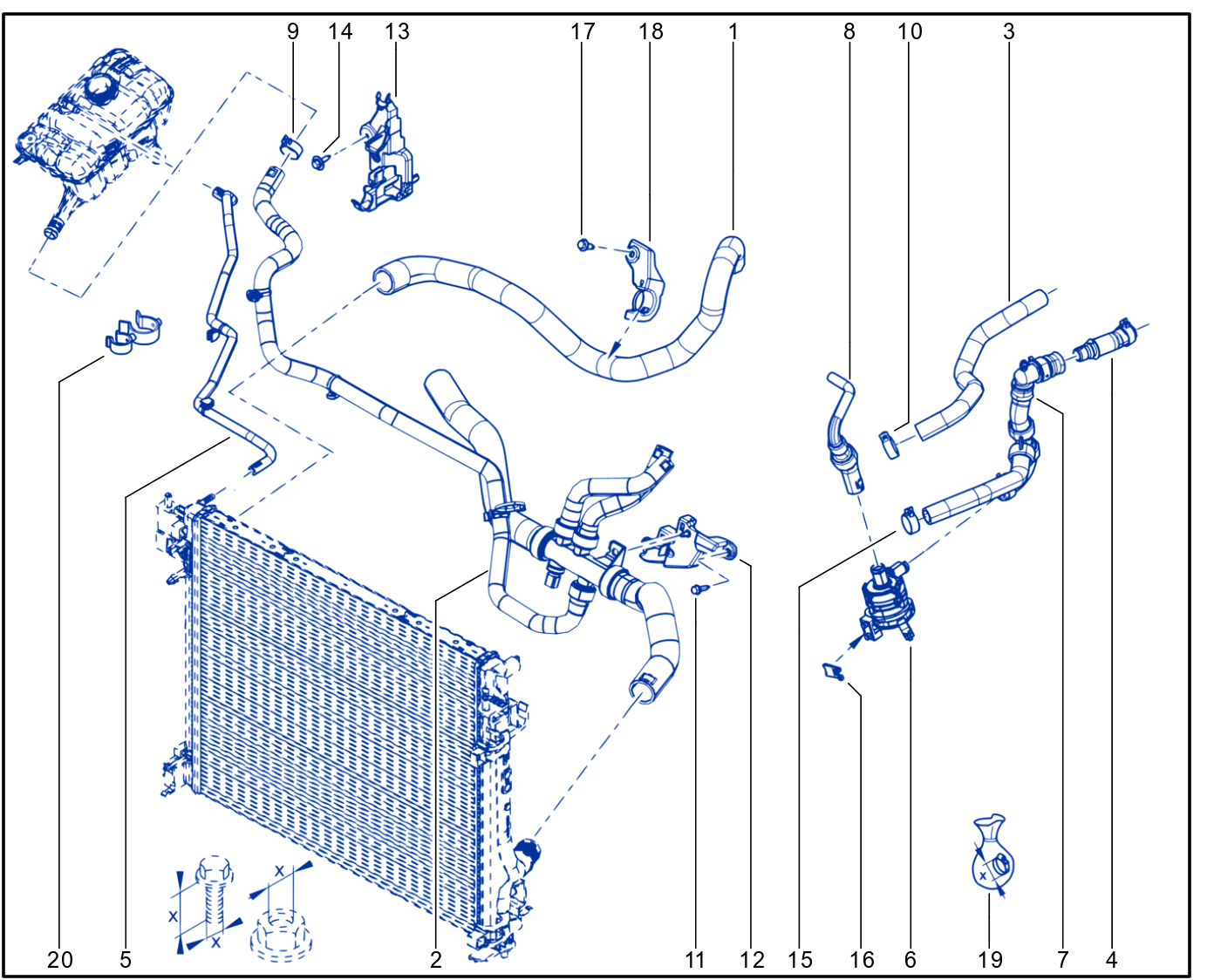 Coolant Circuit - 01104745