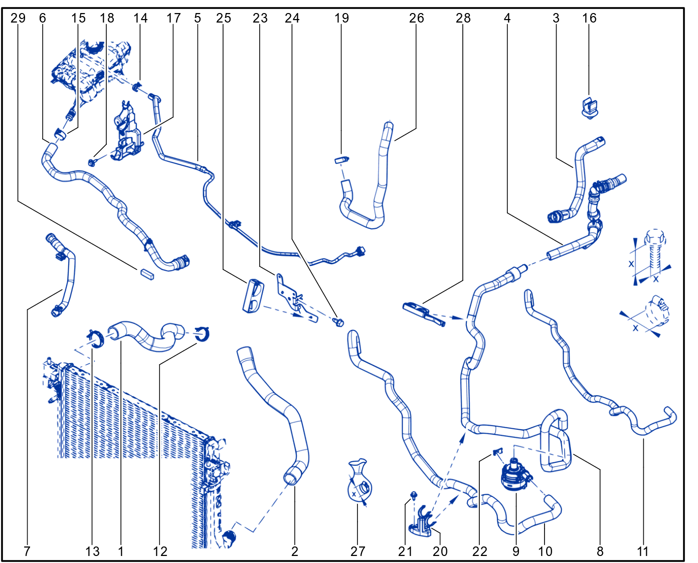 Coolant Circuit - 01104746