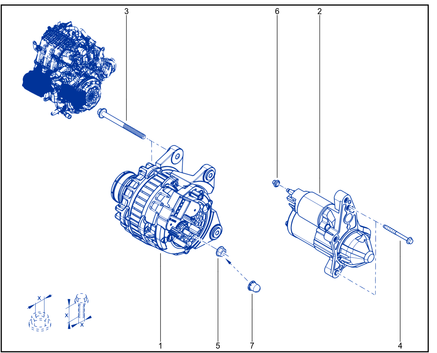 Starter Motor - 01104773