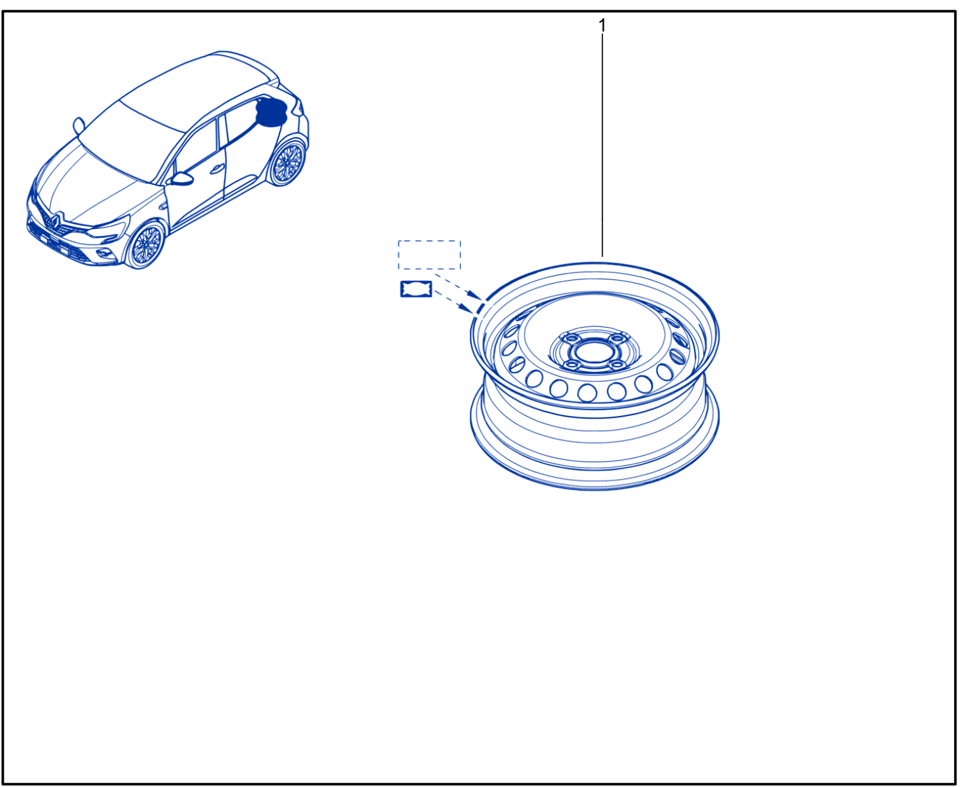 Alloy Wheel - 01104816