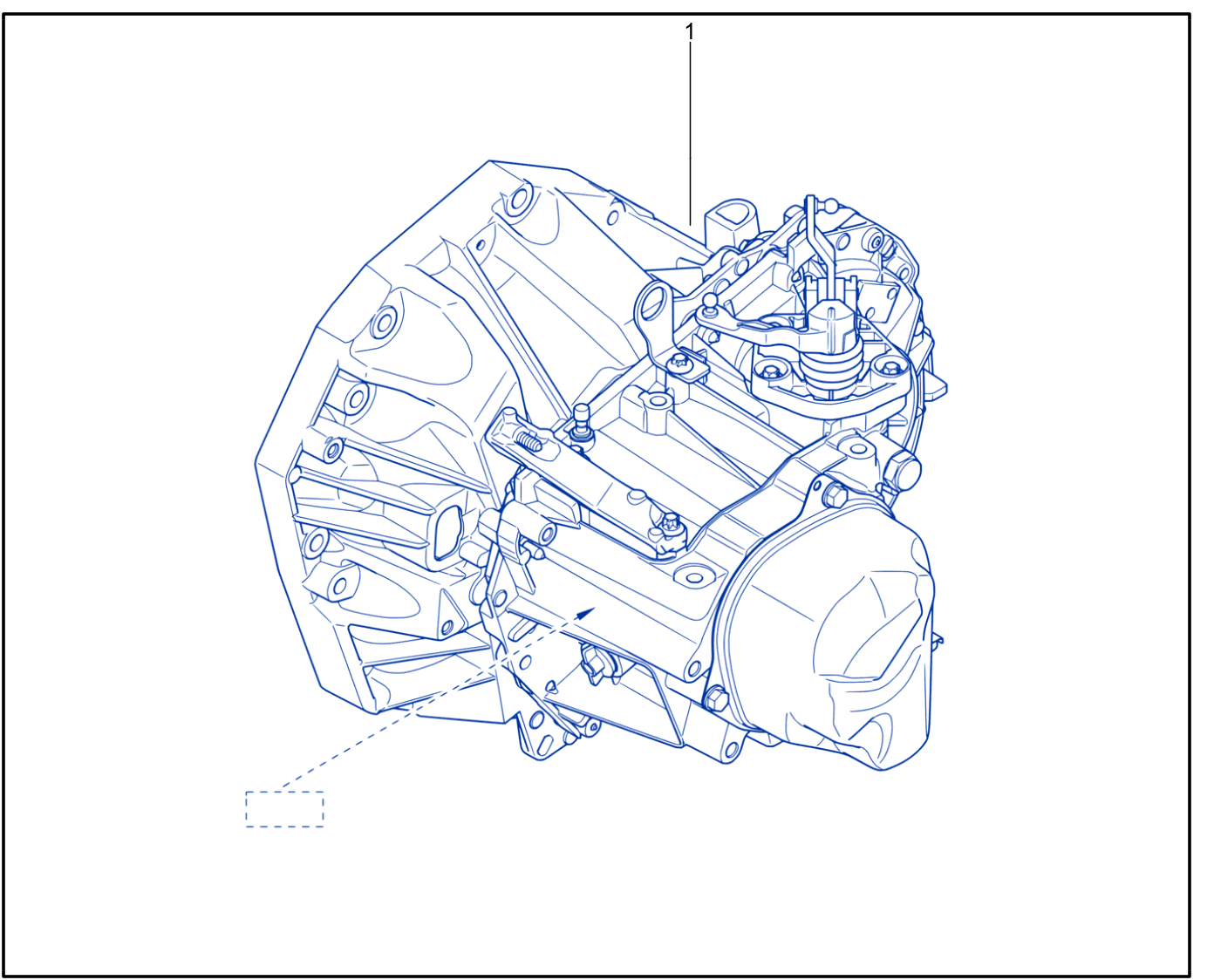 Assembled Gearbox - 01104883