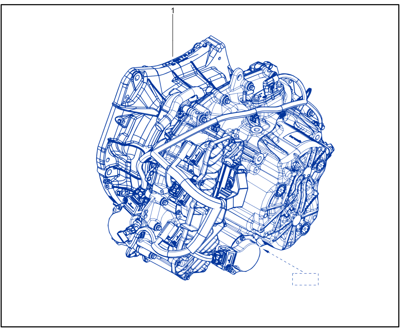 Assembled Gearbox - 01104886