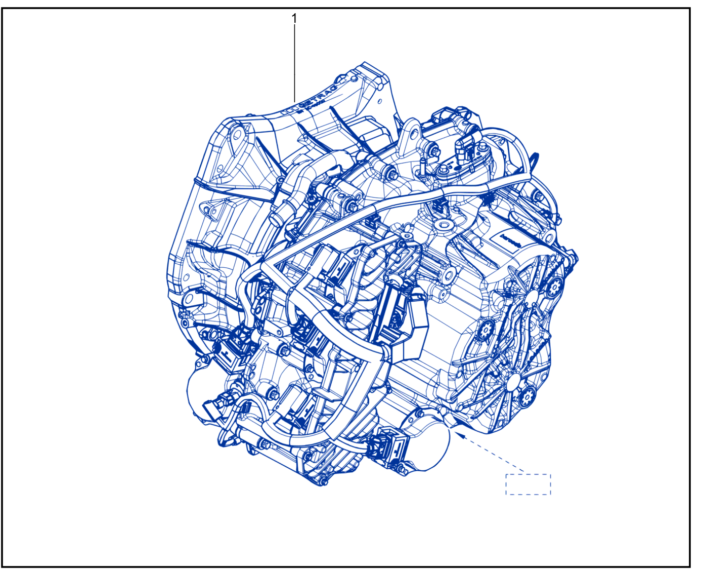Assembled Gearbox - 01104943