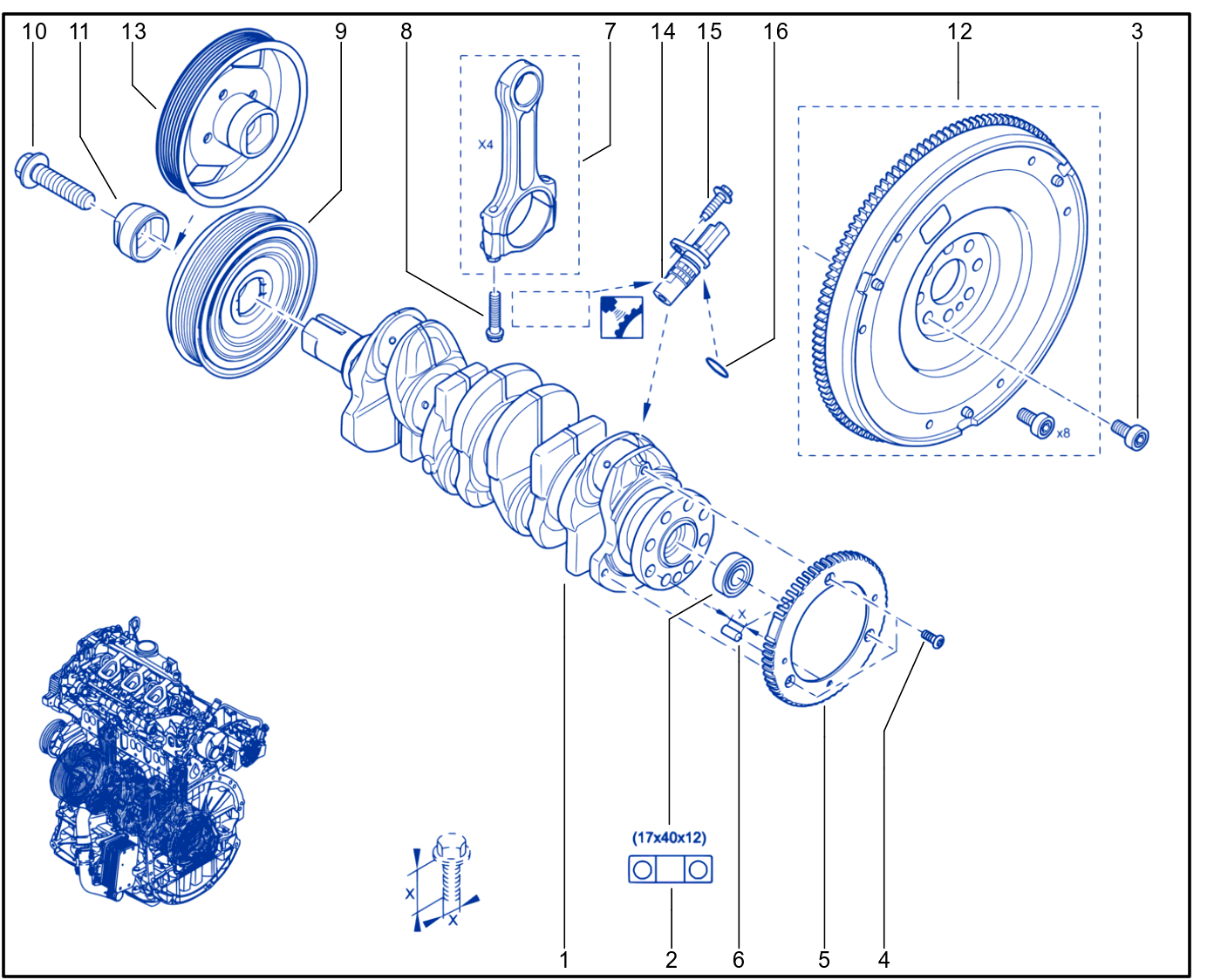 Rotating Parts - 01105154
