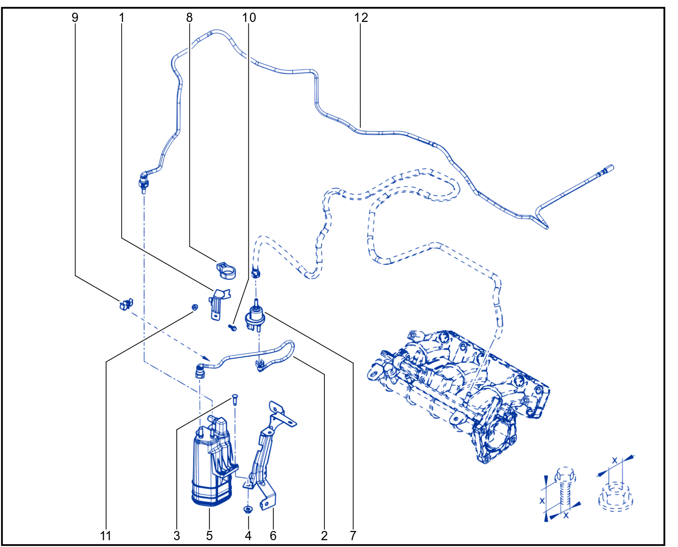 Fuel Vapour Recirculation - 01105250