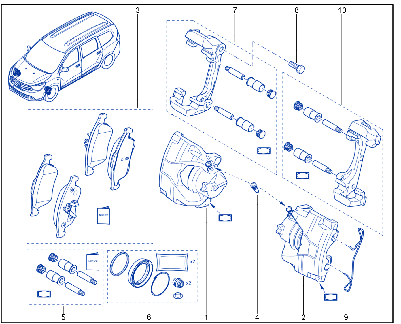 Front Brake - 01105277