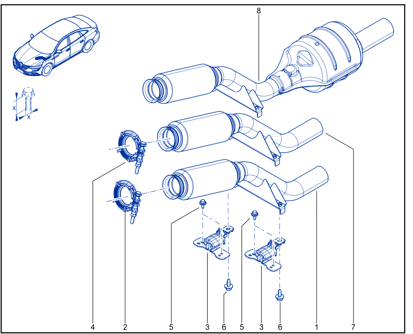 Exhaust Pipe - 01105332