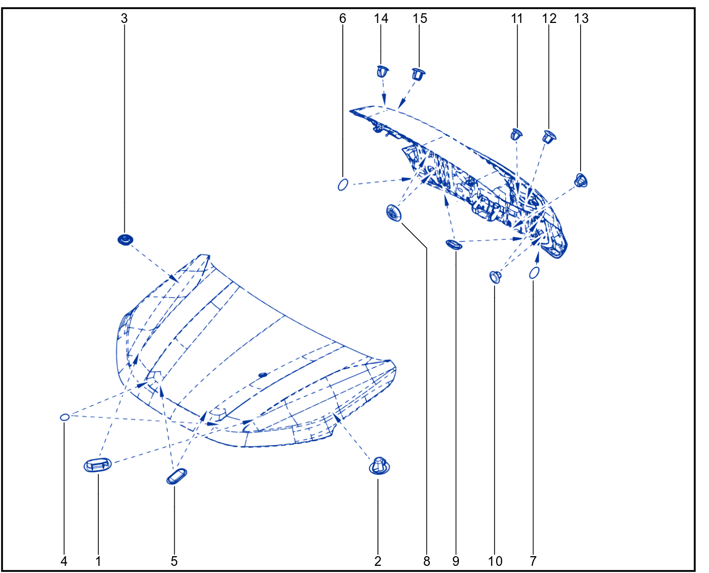 Sealing Of Non-Side Opening Elements - 01105468