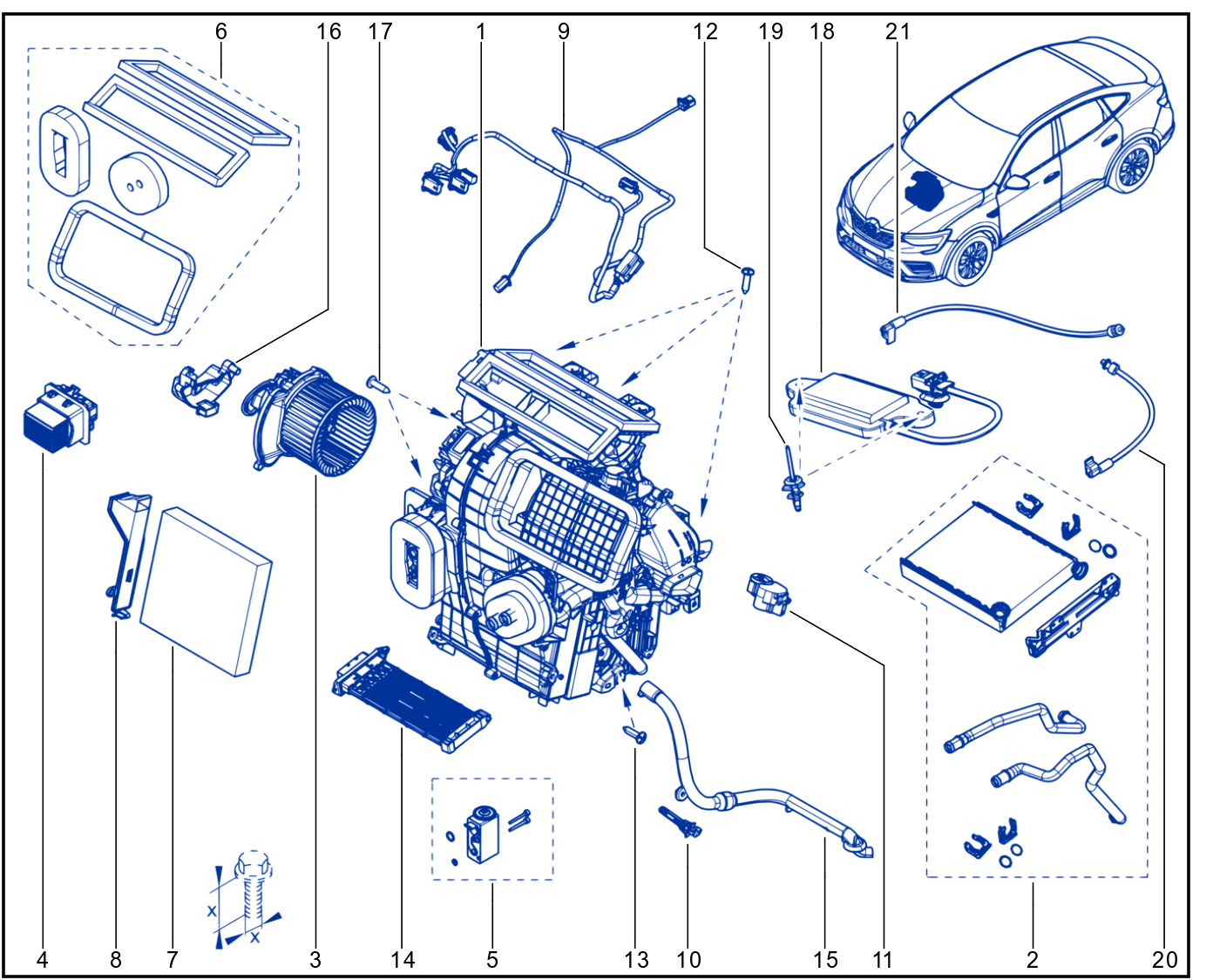 Passenger Compartment Filter - 01105532