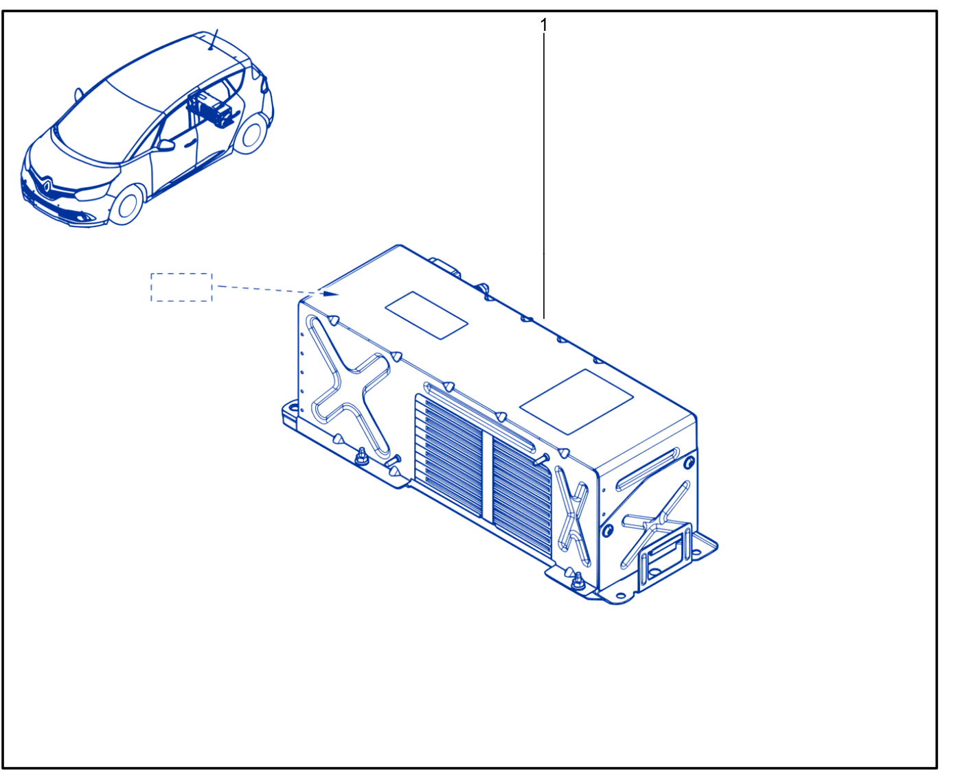 Assembled Traction Battery - 01105606