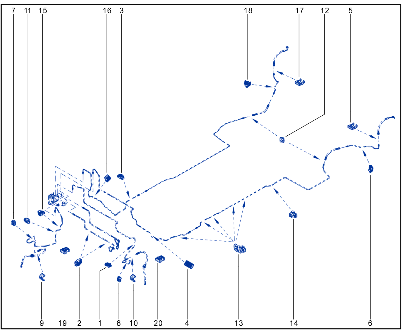 Brake Circuit - 01105696