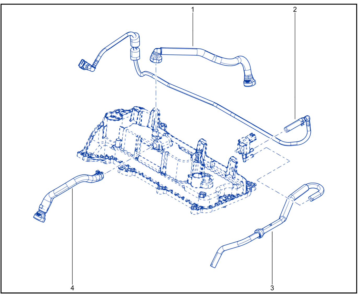 Oil Vapour Recirculation - 01105701