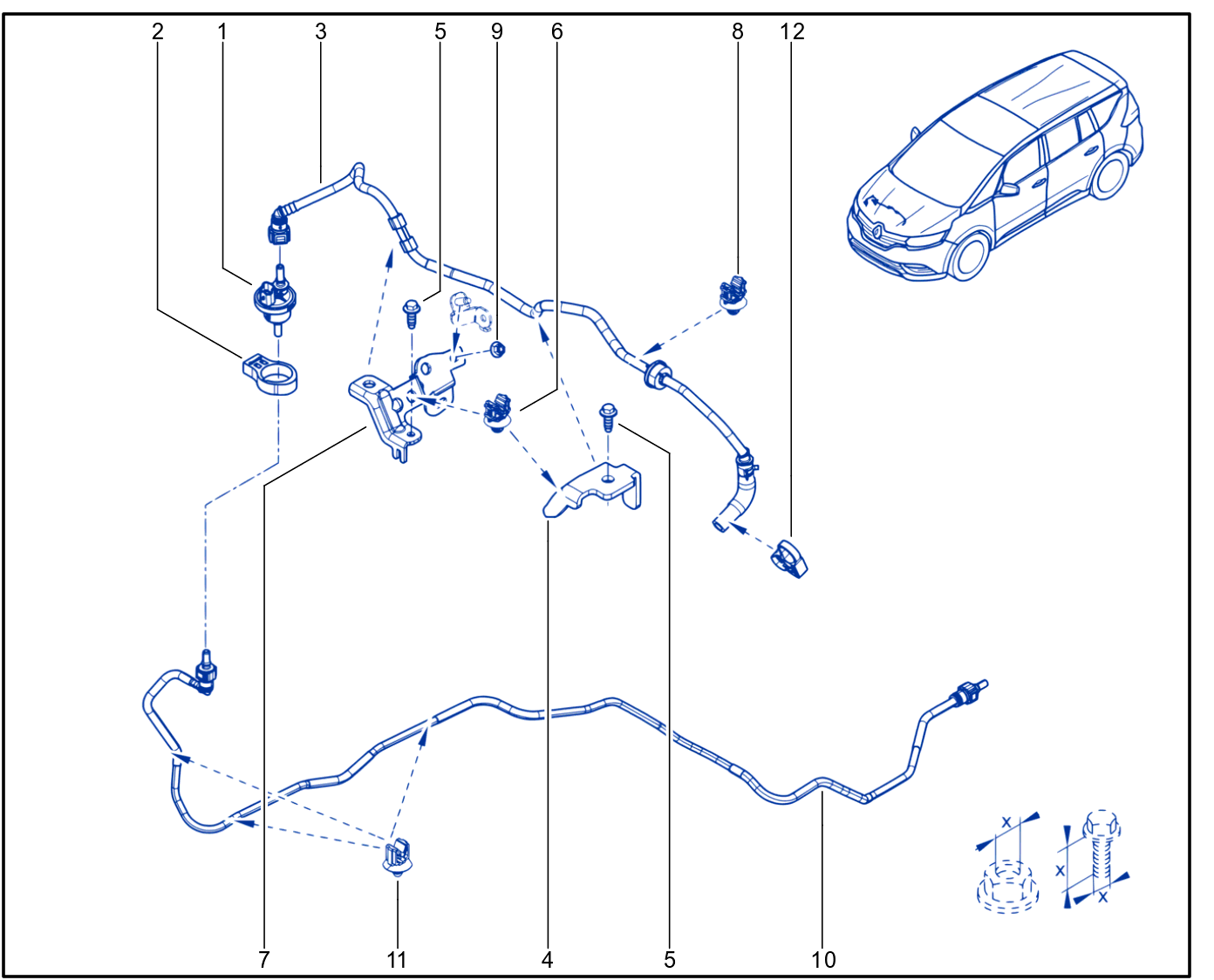 Fuel Vapour Recirculation - 01105766