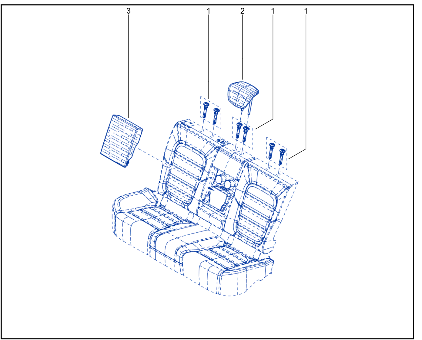 Headrest - 01105933